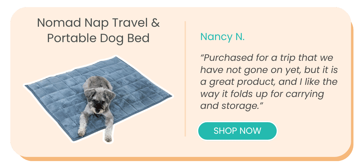 Nomad Nap Travel & Portable Dog Bed