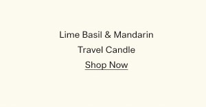 lime basil mandarin scented candle