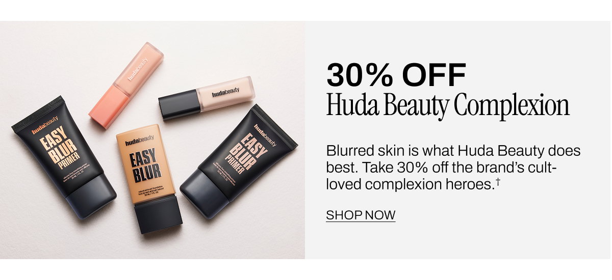 30% OFF HUDA COMPLEXION