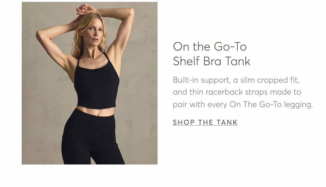 On the Go-To Shelf Bra Tank | Shop The Tank