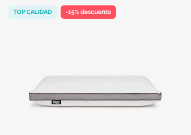 Aprovecha ¡ya! las Rebajas de Verano en la Almohada Premium: -15% DTO. y -5€ ADICIONALES con el código ACCESORIO5, y financiación gratuita hasta en 18 meses.