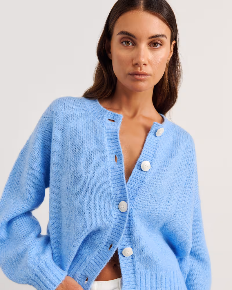 Image of Lily Fluffy Knit Cardigan