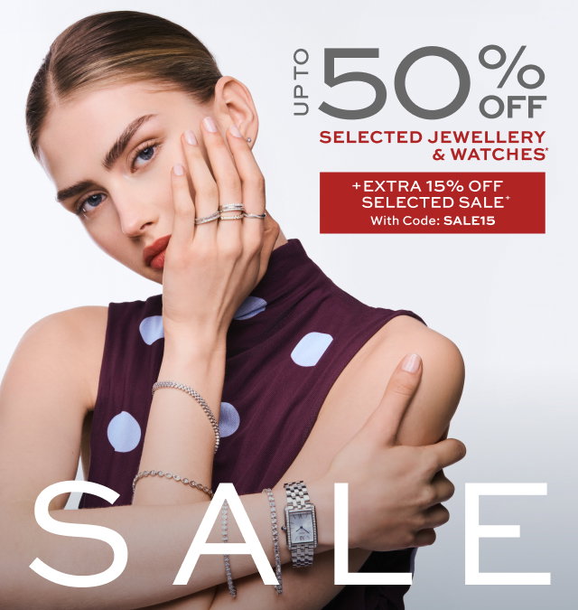 EXTRA 15% OFF SELECTED SALE I With Code: SALE15