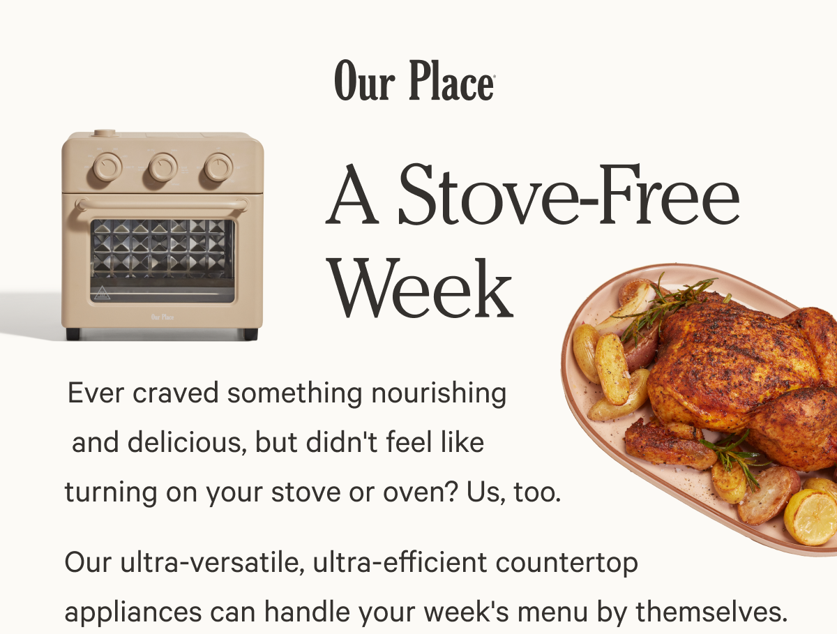 Our Place | A Stove-Free Week