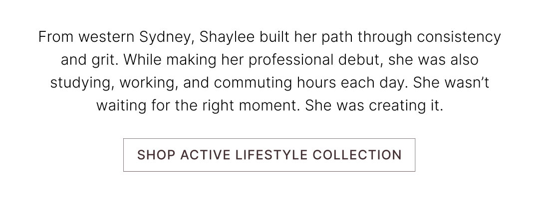 Shop Active Lifestyle Collection