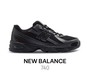 New Balance 740 Sneakers in Black
