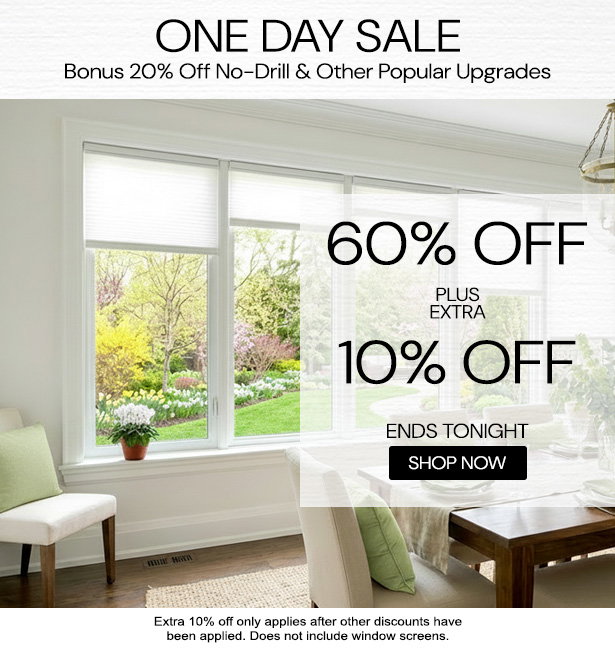 Save 60% + Extra 10% OFF sitewide. BONUS 20% Off No-Drill & Other Popular Upgrades. No Exclusions. Free shipping. Free samples. Perfect Fit Guarantee.