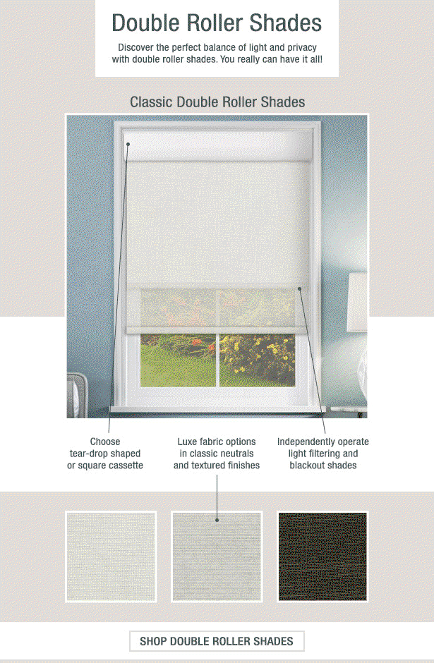 Double Roller Shades