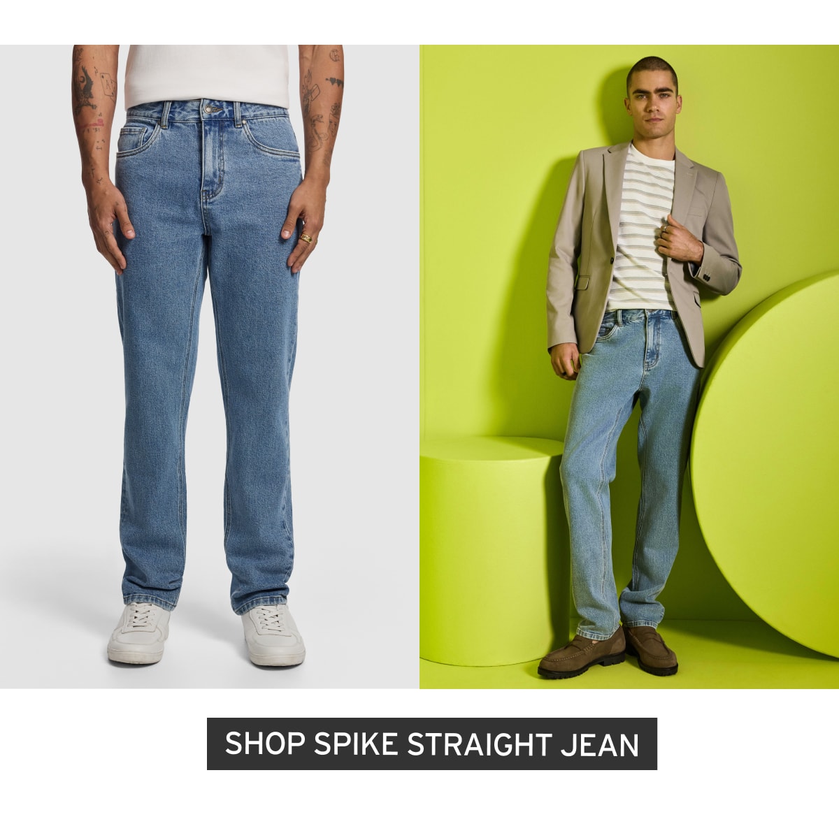 Shop the Spike Straight Jean