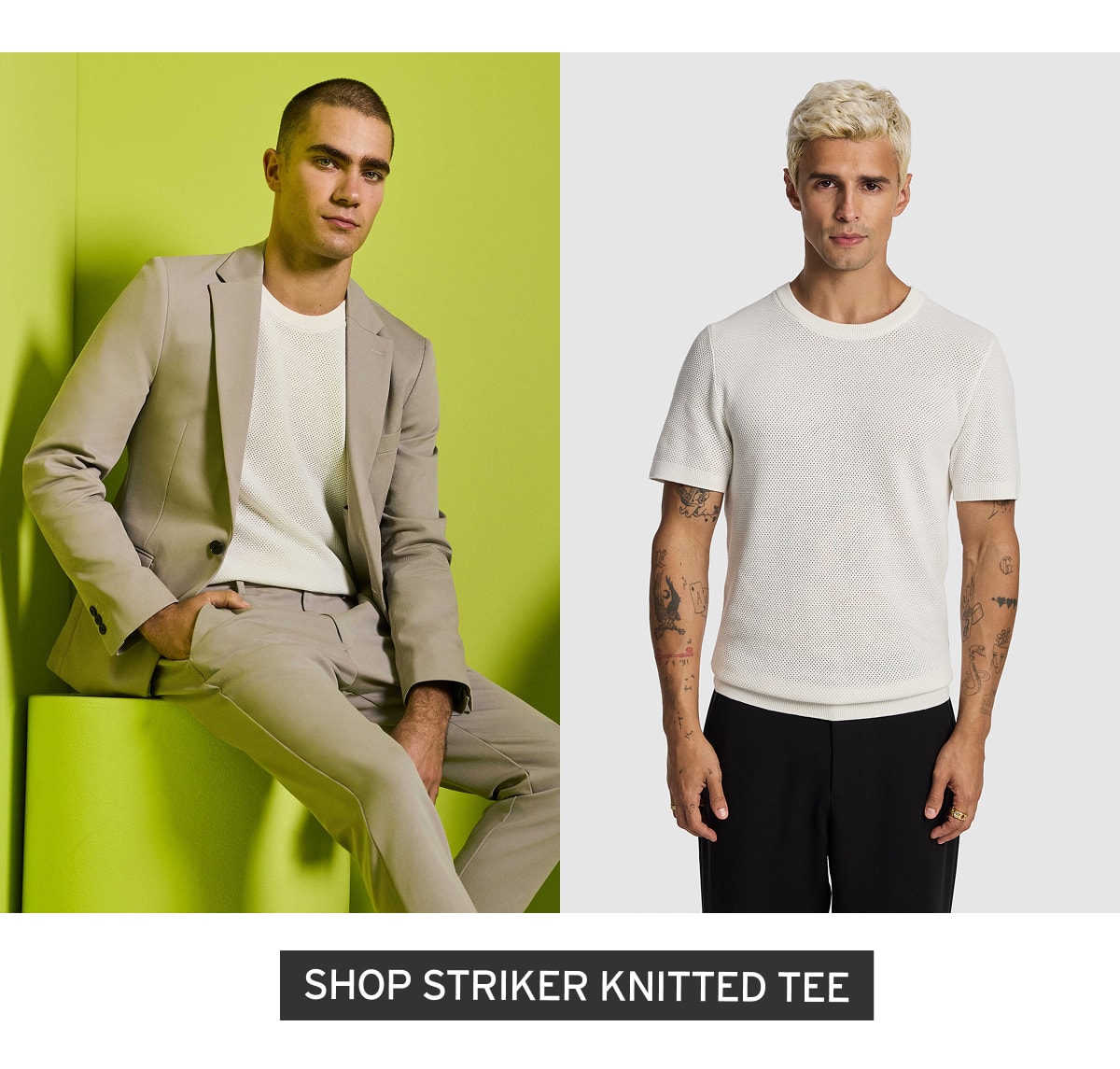 Shop the Striker Knitted Tee