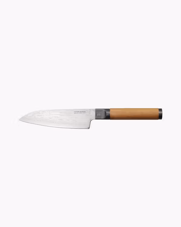 Coltello Fiskars LAB Damascus 13 cm, marrone