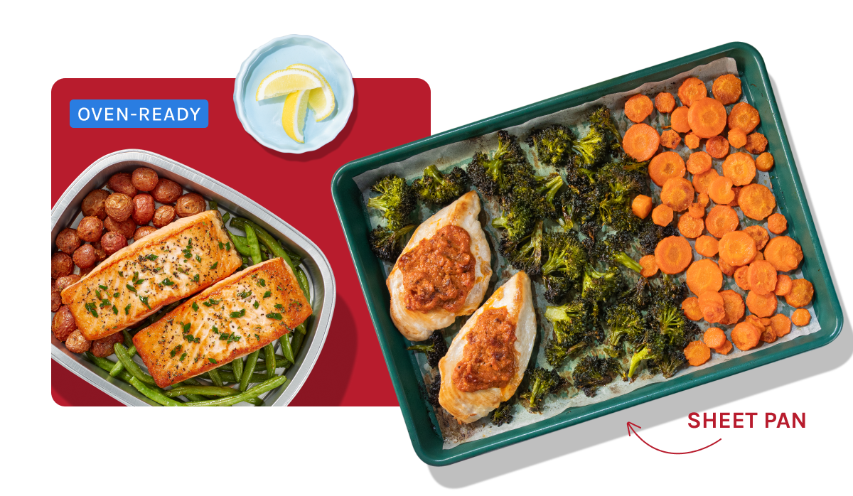 Express Sheet Pan and Oven Ready Meals