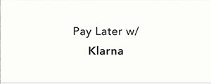 pay later with Klarna