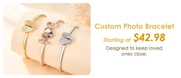 Custom Photo Bracelet