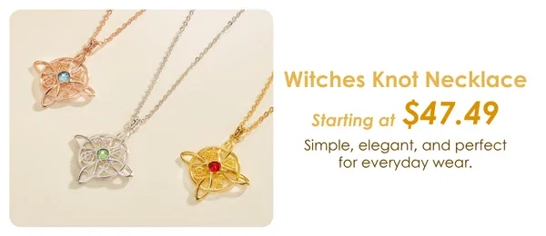 Witches Knot Necklace
