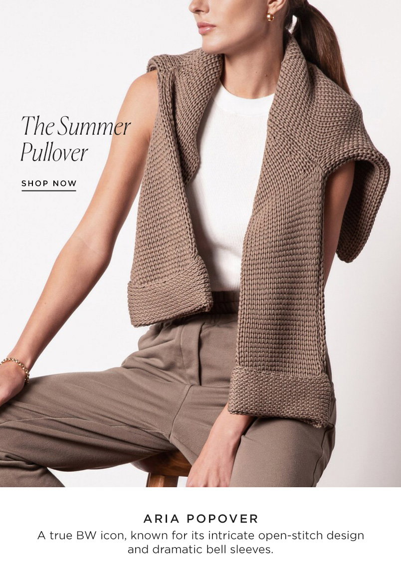 Summer Knits featuring Aria Popover