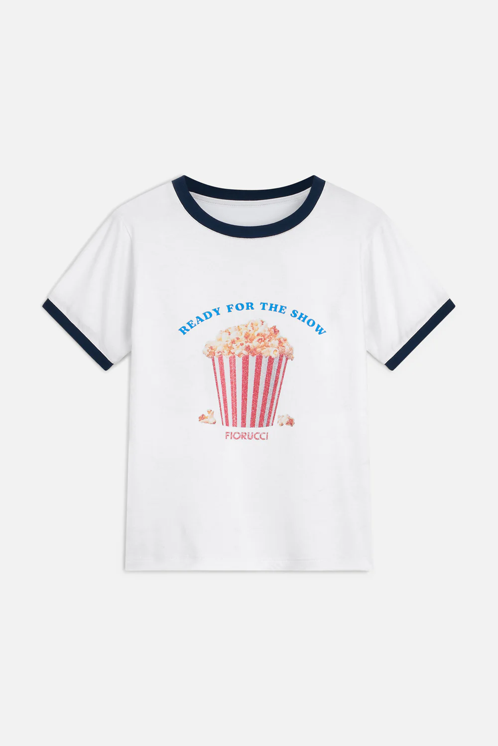 Popcorn Print Baby Tee