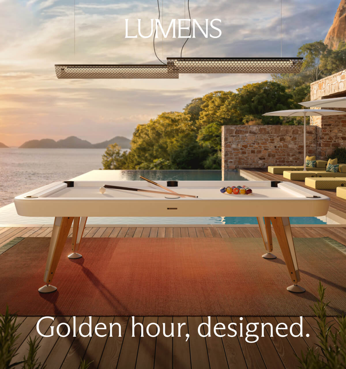Golden hour, designed.