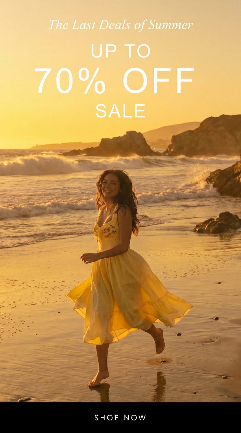 Up To 70% Off Sale