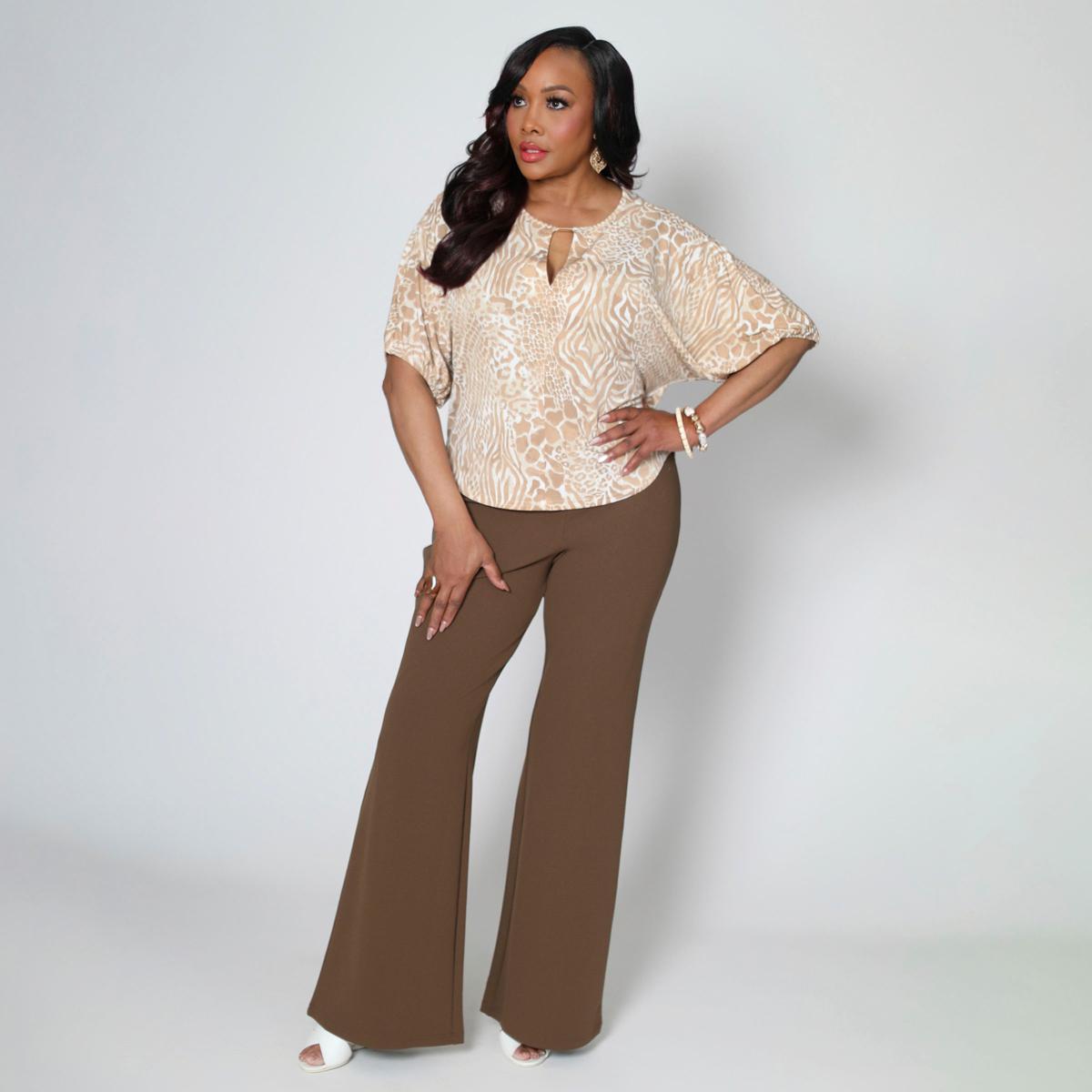 Vivica A. Fox Collection Pull-On Pant