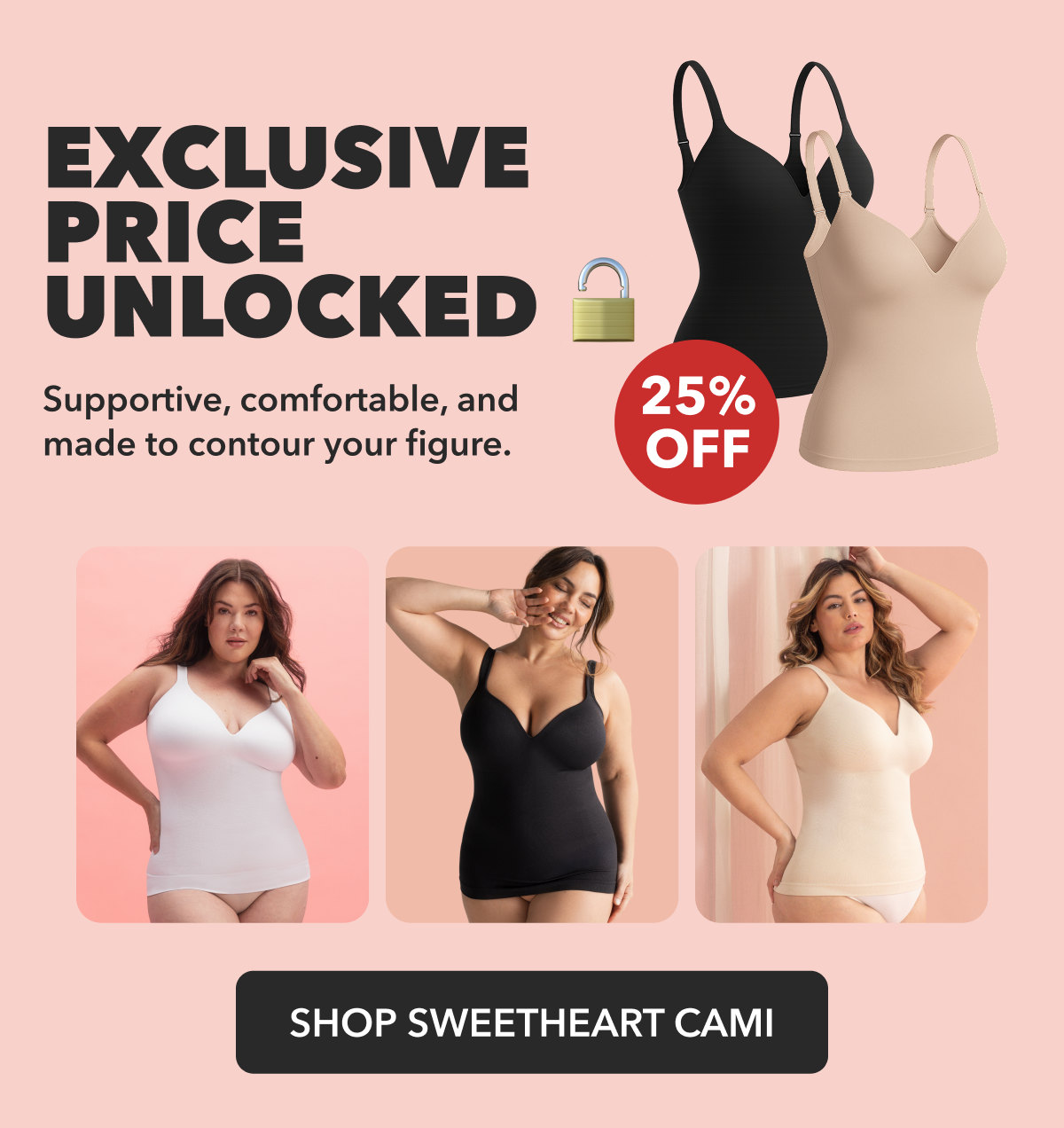 Shop Sweetheart Cami