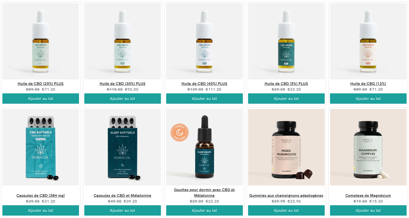 En-tête Nordic Oil