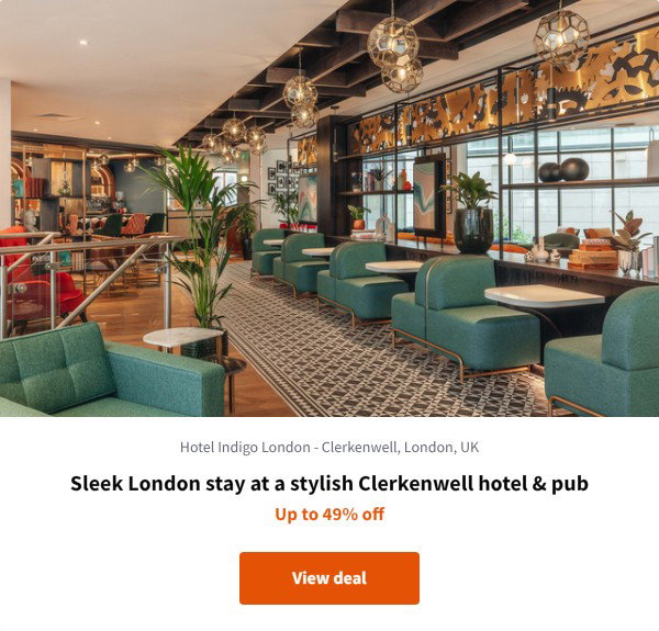 Sleek London stay at a stylish Clerkenwell hotel &amp; pub