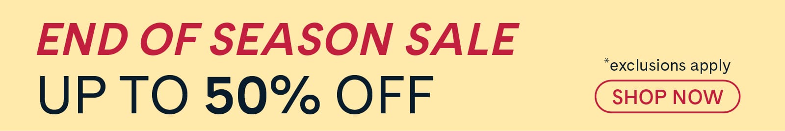 SPERRY End of Season Sale