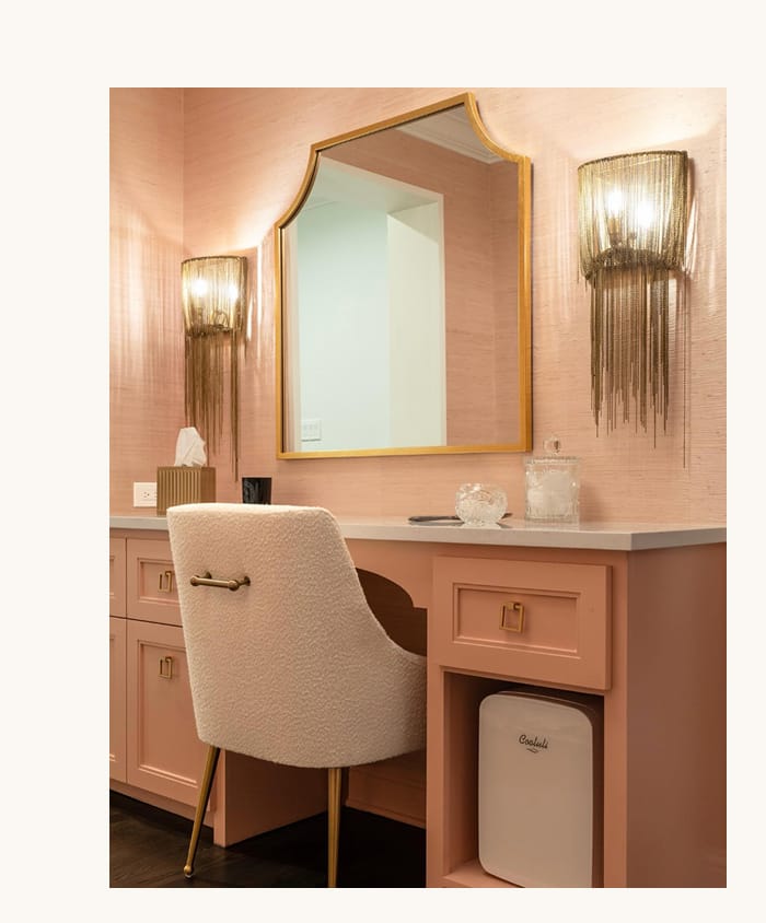 Peach Sorbet Grasscloth Wallpaper
