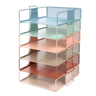 Image of Stackable Letter Size Wire Rack