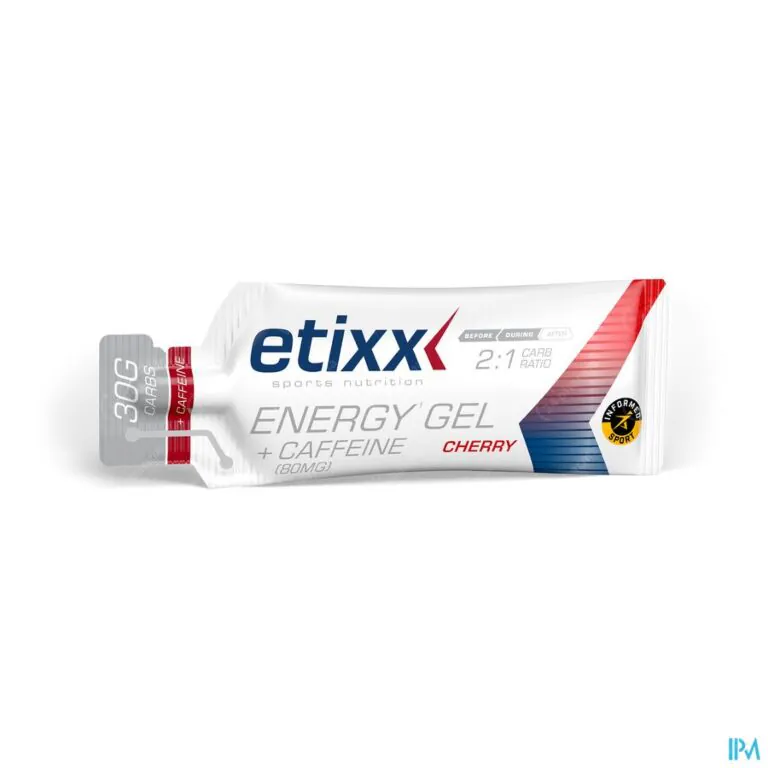 Image of Etixx Energy Gel Caffeine Cherry - 40ml
