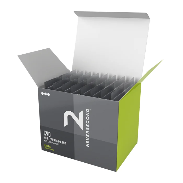 Image of  Neversecond C90 High-Carb Mix Citrus 8x94g