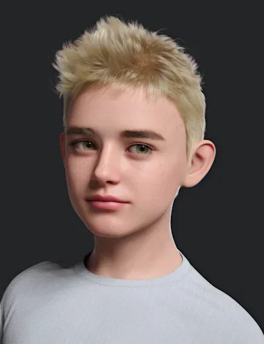 dForce Timmy Hair for Genesis 9