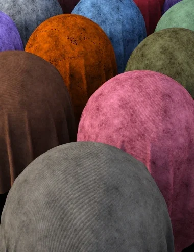 Worn Fabric Iray Shaders - MR