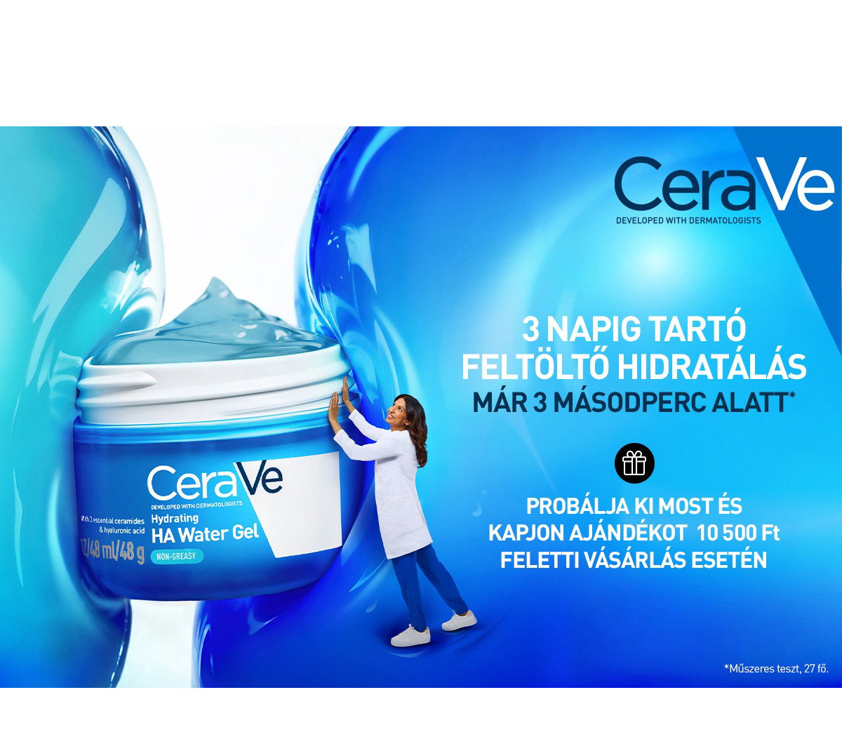 Ajándék a CeraVe márkától: hidratáló arctisztító emulzió