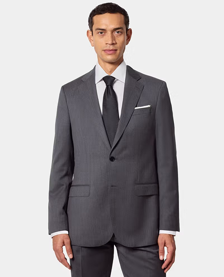 Slim Fit Grey Twill 1913 Suit