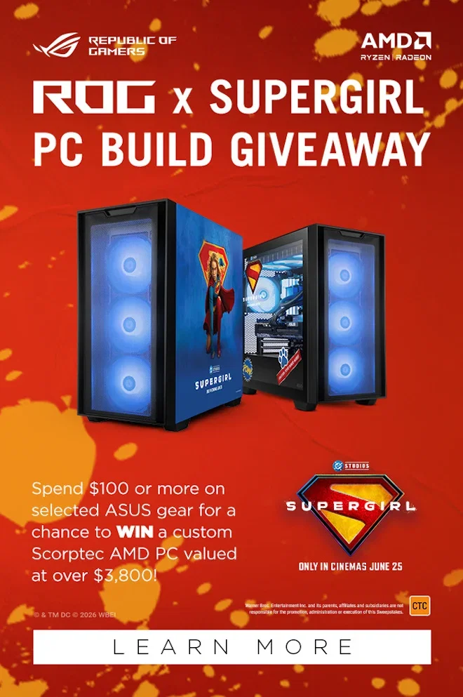 GIVEAWAY ASUS Supergirl Giveaway PC