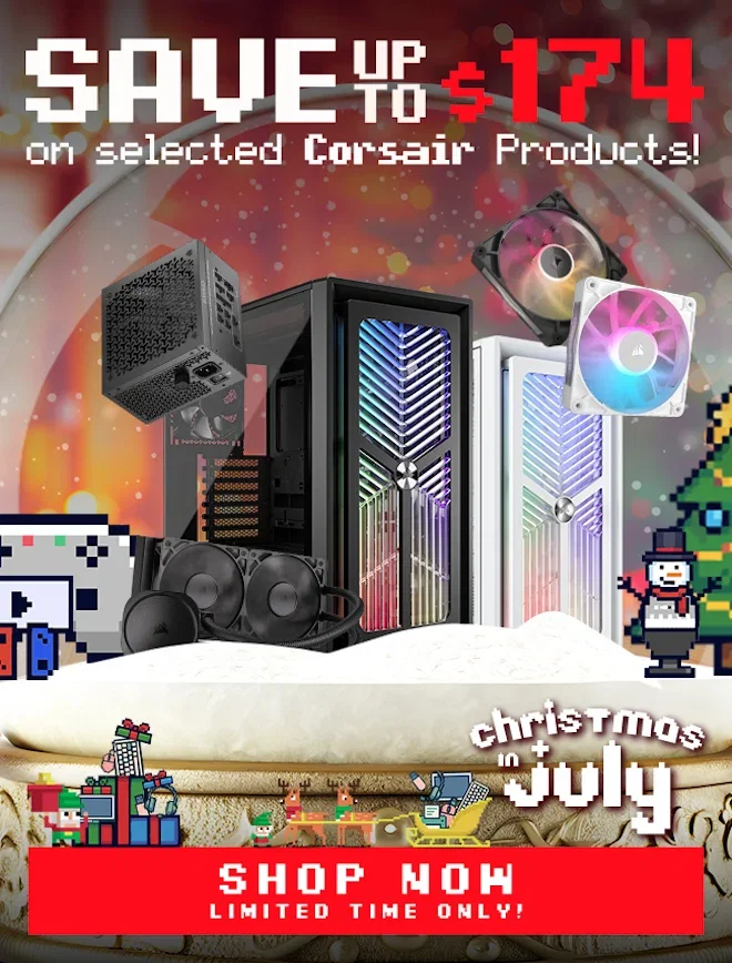 SALE Corsair Xmas July