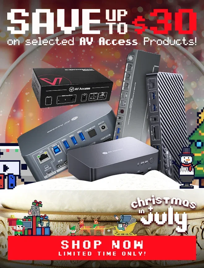 SAVE AV Access July Sale