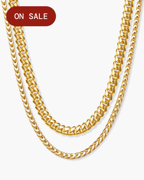 Cuban + Franco Chain Stack