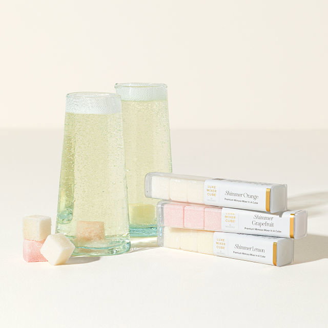 Minute Mimosa Sugar Cube Trio