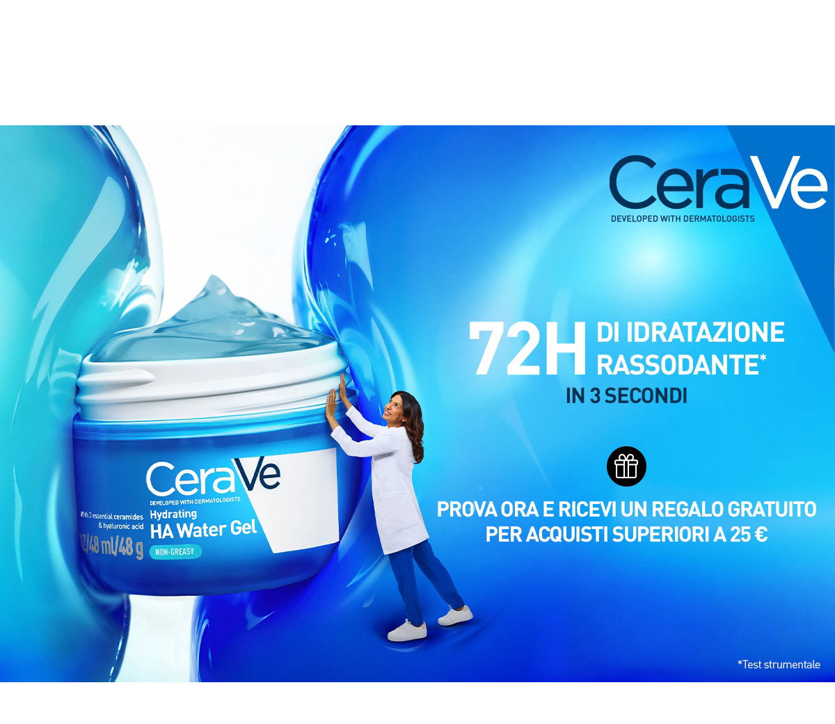 Regalo da CeraVe: emulsione detergente idratante