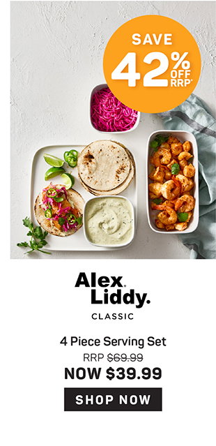 Alex Liddy Classic 4 Piece Serving Set