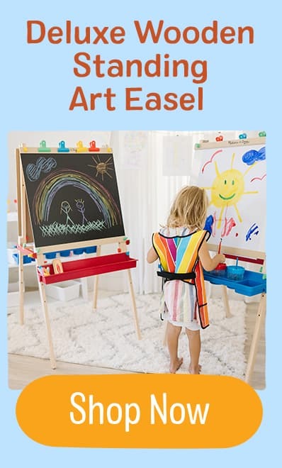 Deluxe Wooden Standing Art Easel