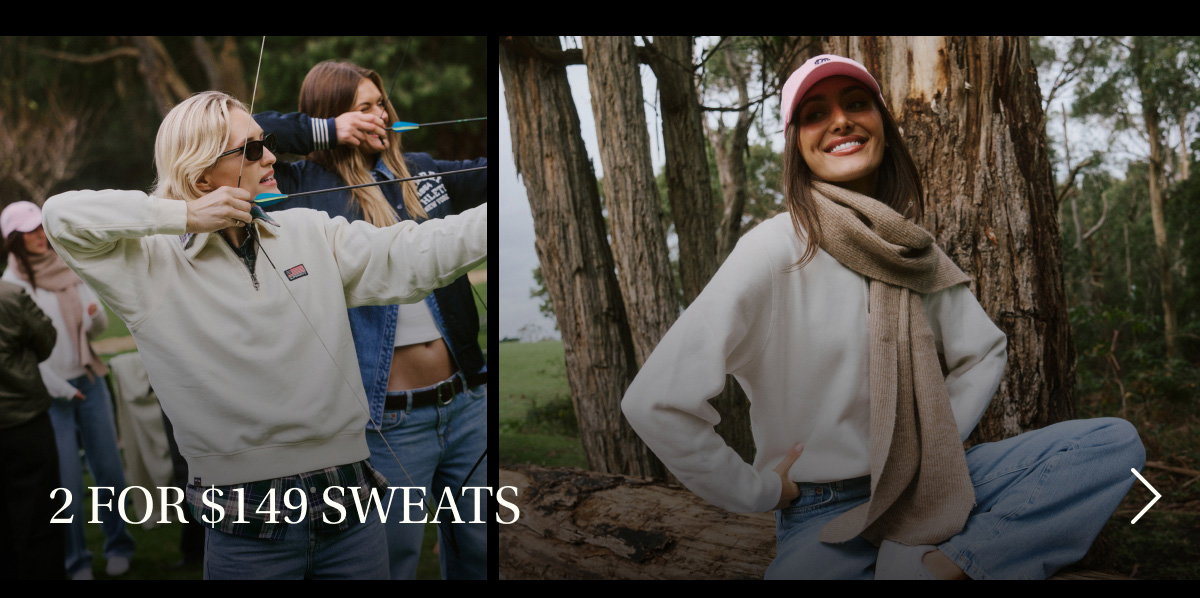 Shop Now: 2 for $149 Sweats