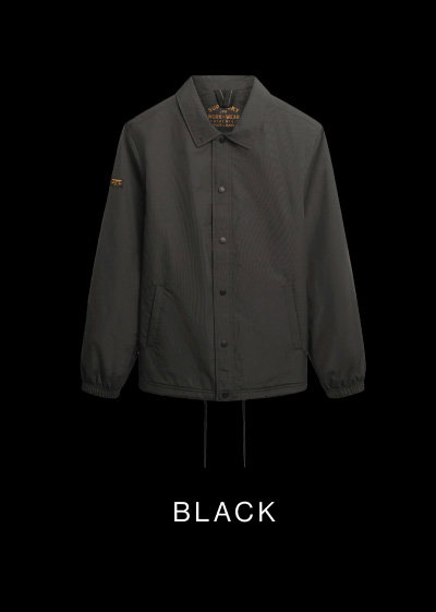 Nylon Coach Jacket