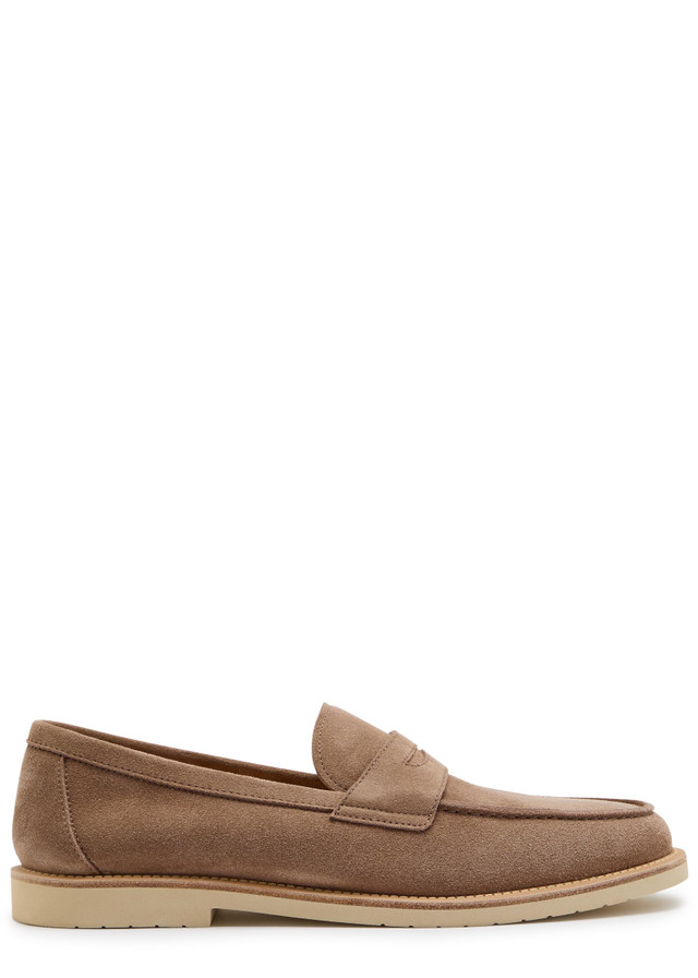 BRUNELLO CUCINELLI Suede loafers
