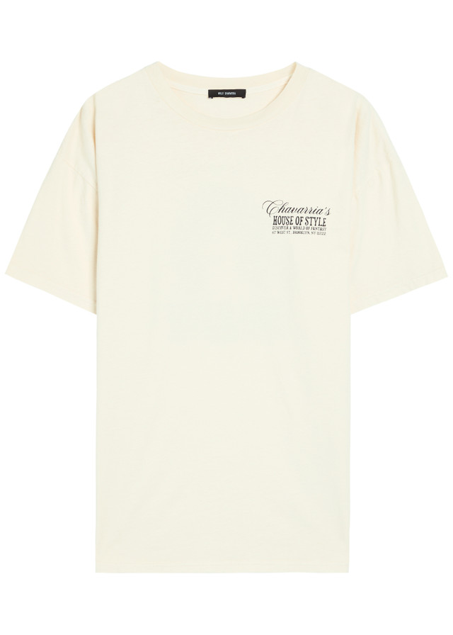 WILLY CHAVARRIA Easy printed cotton T-shirt