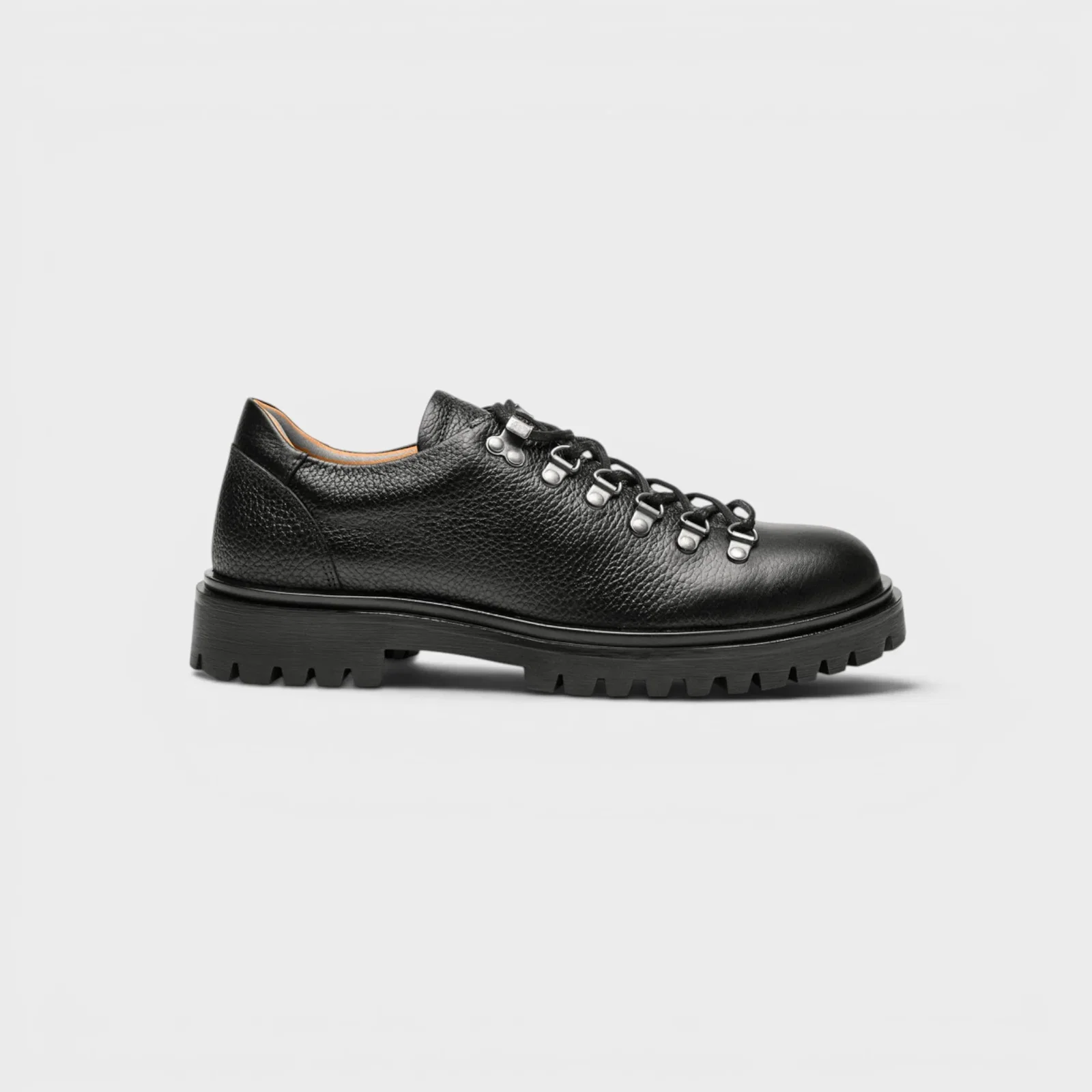 Image of Playboy Willach I Black tumbled leather