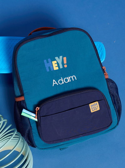 Customisable backpack for boys
